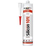 Герметик KIM TEC 101E силиконовый, 310мл, прозрачный, выводится