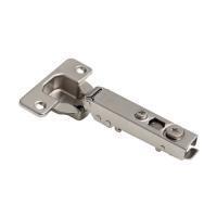 МakMart Corso Петля 105 накладная с доводчиком, Clip-on без установочной площадки, отделка никель