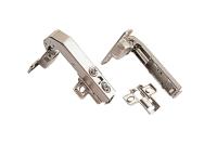 АGV 90* clip-on HS с доводчиком прямая (180/107), с  установочной площадкой под саморезы (0 мм)